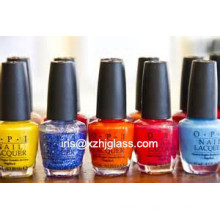 15ml Round Empty Nail Polish Glass Bottle